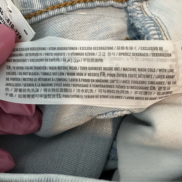 Abercrombie & Fitch The Skinny High Rise Skinny Leg Split Ankle Jeans Size 29 - Picture 13 of 13